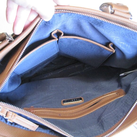 Rosetti Navy blue and Brown Tote Bag - Picture 13 of 16